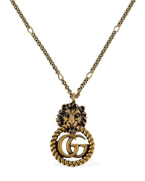 collier lion gucci|Gucci tiger accessories.